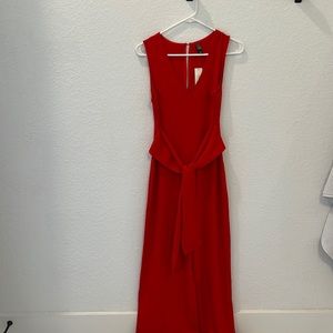 NWT, Beautiful Red Jumpsuit